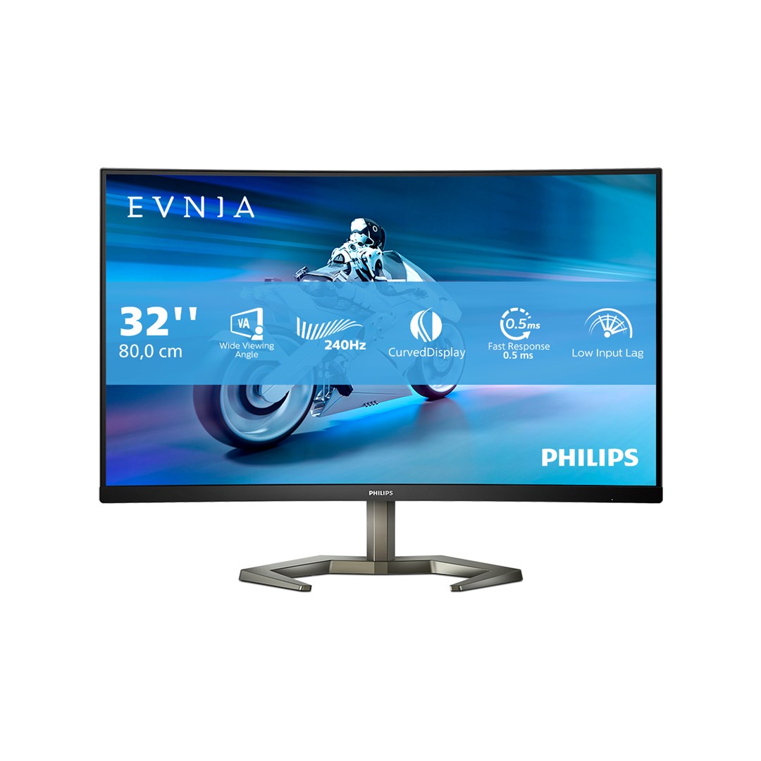 Monitor Philips Momentum 32M1C5200W/00, 31.5", 1920 x 1080, Full HD, 240 Hz, i zi