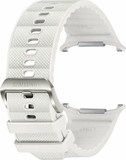 Rrip ore Samsung PeakForm Band për Galaxy Watch Ultra, hibrid sportiv, White Sand