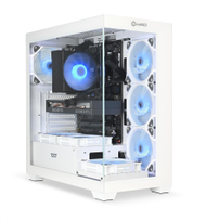 Kompjuter gaming HIRO Aurora White Edition, i7 14700F, RTX 5050 8GB, 16GB RAM, 1TB SSD, i bardhë
