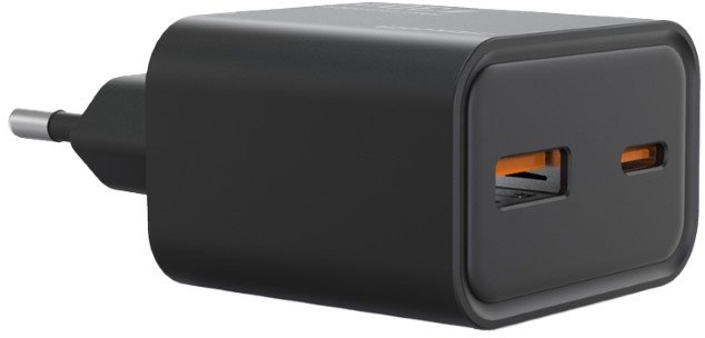 Karikues muri MaxCom USB A+C 30W, 1x USB A, 1x USB C, i bardhë