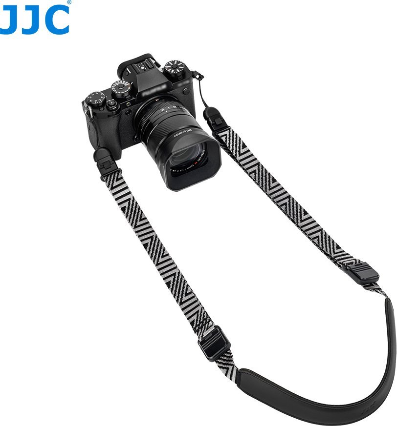 Rrip dore për kamera JJC QRS M1 Deluxe, me shkëputje të shpejtë, për kamera mirrorless, gri argjendtë