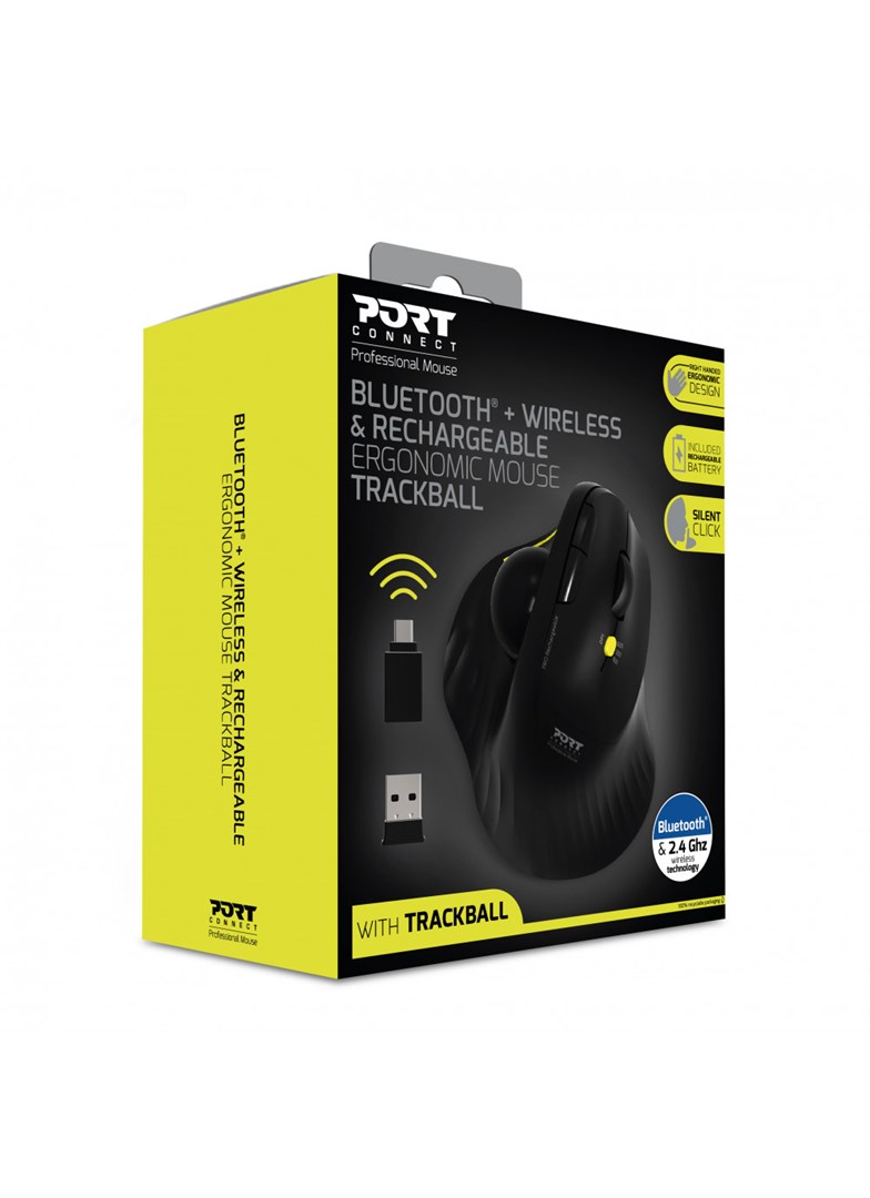 Maus Port Designs 900719, RF Wireless + Bluetooth, i zi