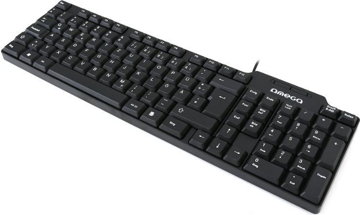 Tastierë Omega OK-05 Wired DE (OK05TDE), e zezë