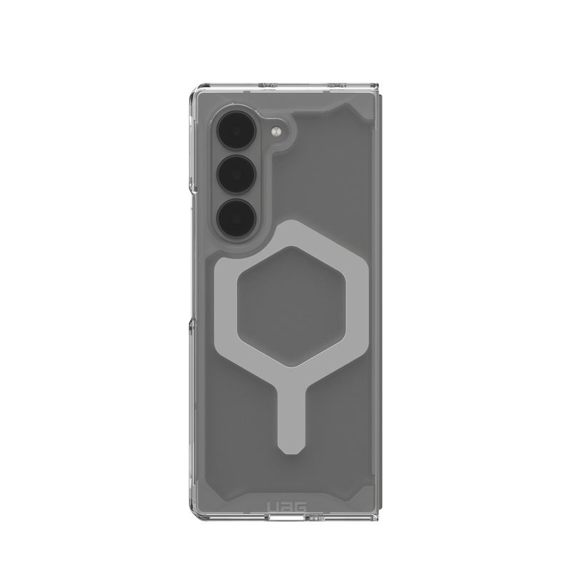 Klloqe mbrojtëse UAG Plyo Pro për Galaxy Z Fold6, transparente, magnetike, Ice Silver