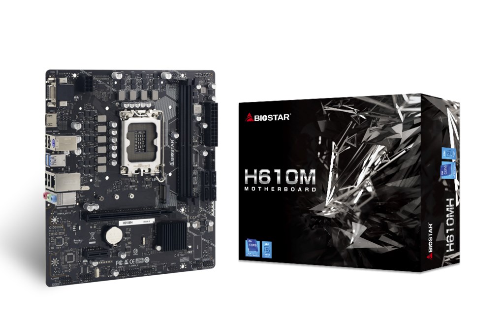 Pllakë amë Biostar H610MH Intel H610 LGA 1700 micro ATX