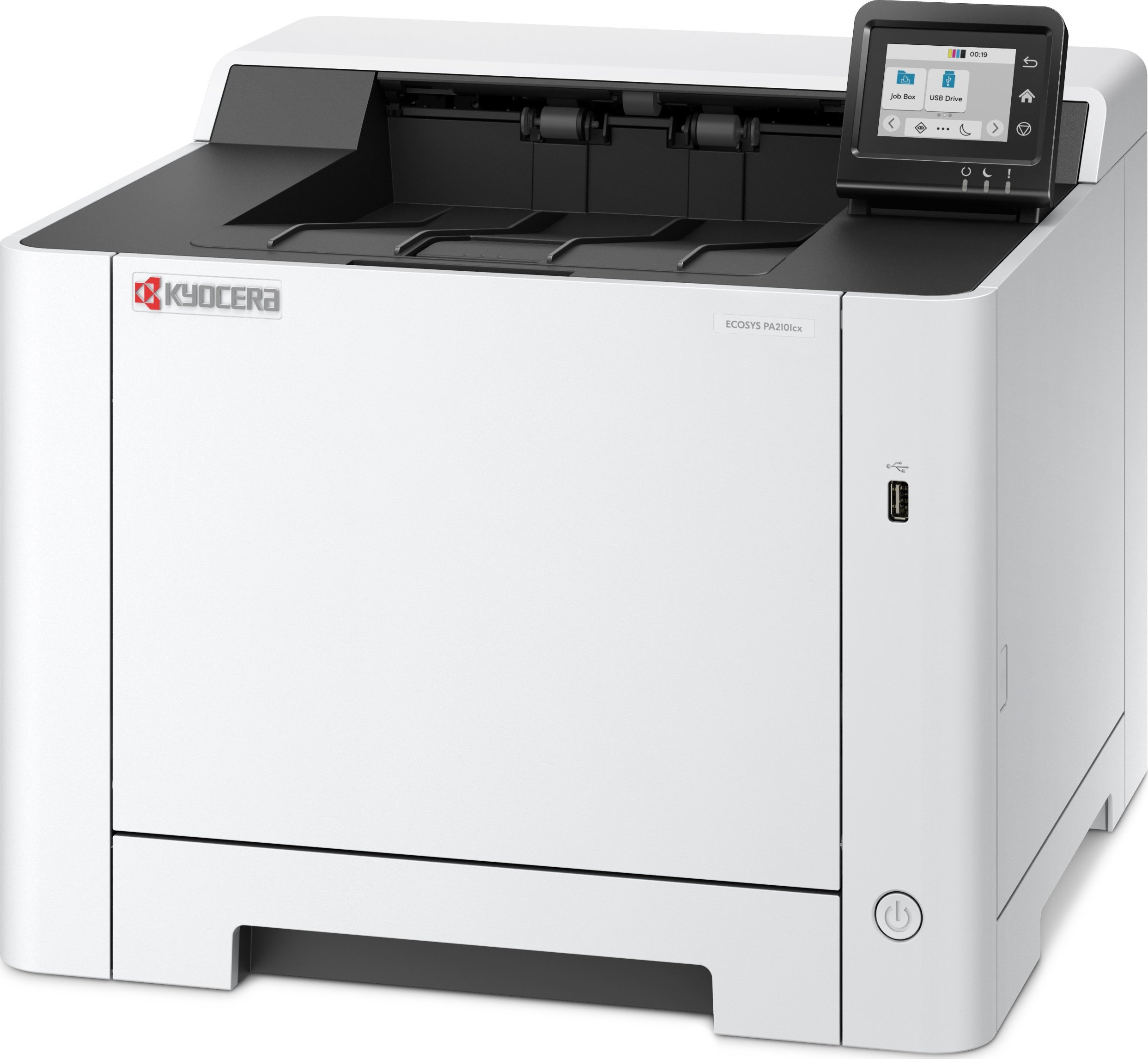 Printer me ngjyra Kyocera ECOSYS PA2101cx, A4, 1200 x 1200 DPI, i bardhë