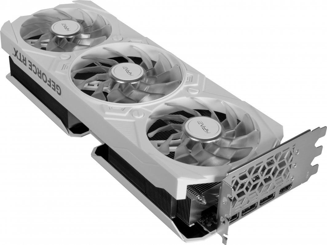 Kartelë grafike KFA2 GeForce RTX 4070 Ti SUPER EX Gamer White 1-Click OC 16GB GDDR6X