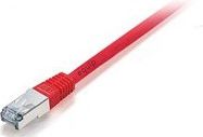 Kabllo patchcord Equip, Cat6A, PIMF, HF, 10 m, e kuqe