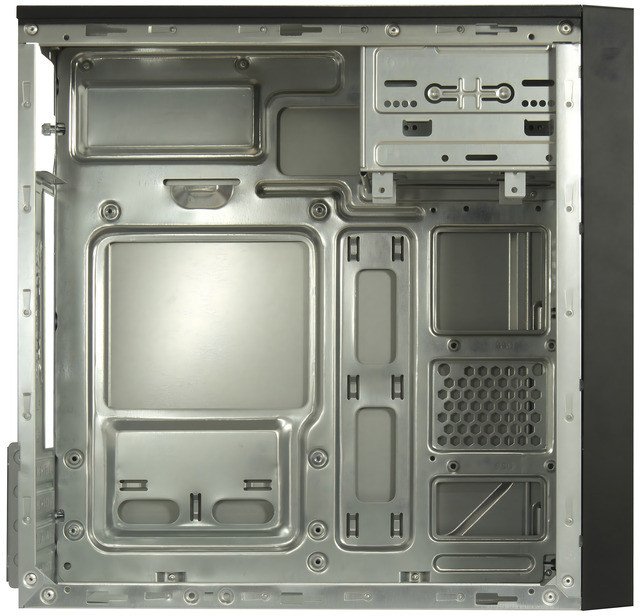 Куќиште за компјутер Inter-Tech IT-6516 Ripple, tower MicroATX, USB-C 3.2 Gen2, црно