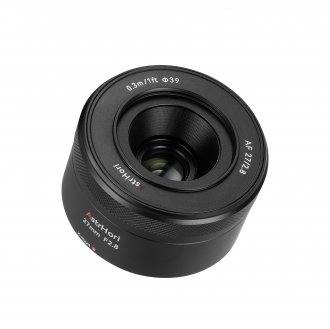 Objektiv AstrHori AF 27mm f/2.8 APS C për Fujifilm X, autofokus, i zi