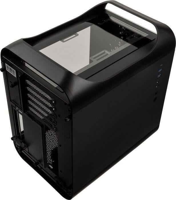 Kasë BitFenix Prodigy M 2022, e zezë, Mini Tower