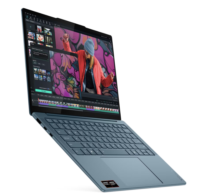 Laptop Lenovo Yoga Slim7 14AKP10, 14", AMD Ryzen AI7, 32GB RAM, 1TB SSD, Integrated AMD Radeon 840M,