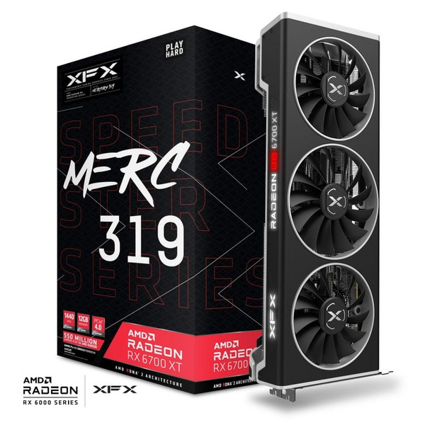 Kartelë grafike AMD Radeon™ RX 6700 XT, 12 GB GDDR6