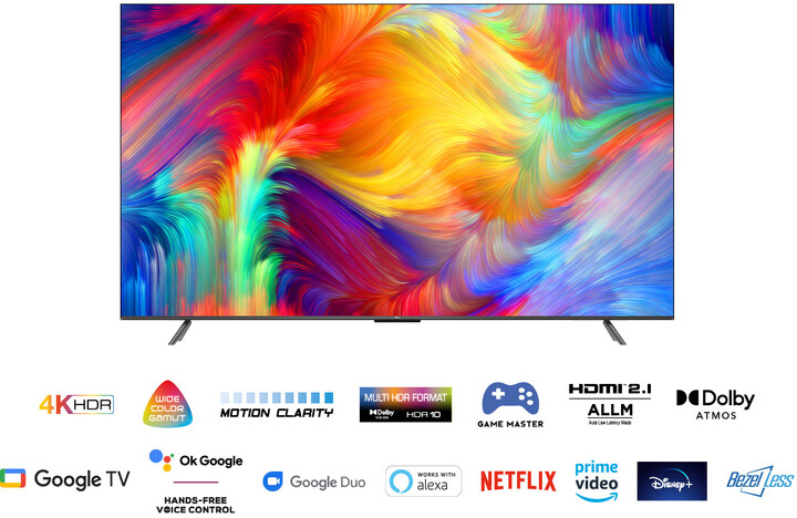 Televizor TCL 75P735, 75" (189cm), 4K UHD, i zi
