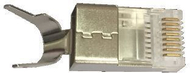 Konektor rrjeti MicroConnect RJ45 Plug MP8P8C, CAT7, set 10 copë