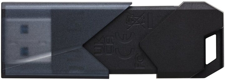 USB Kingston DataTraveler Exodia Onyx - 256GB, e zezë