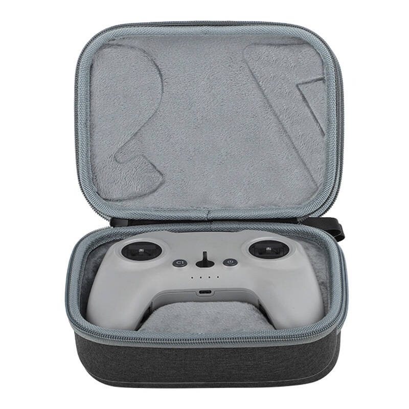 Kutí transporti Sunnylife për DJI FPV Remote Controller 3/2, material i fortë, me dorezë, gri e errët