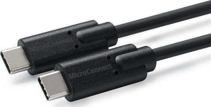 Kabllo USB MicroConnect USB C në USB C USB3.2 Gen 2, 2 m, e zezë