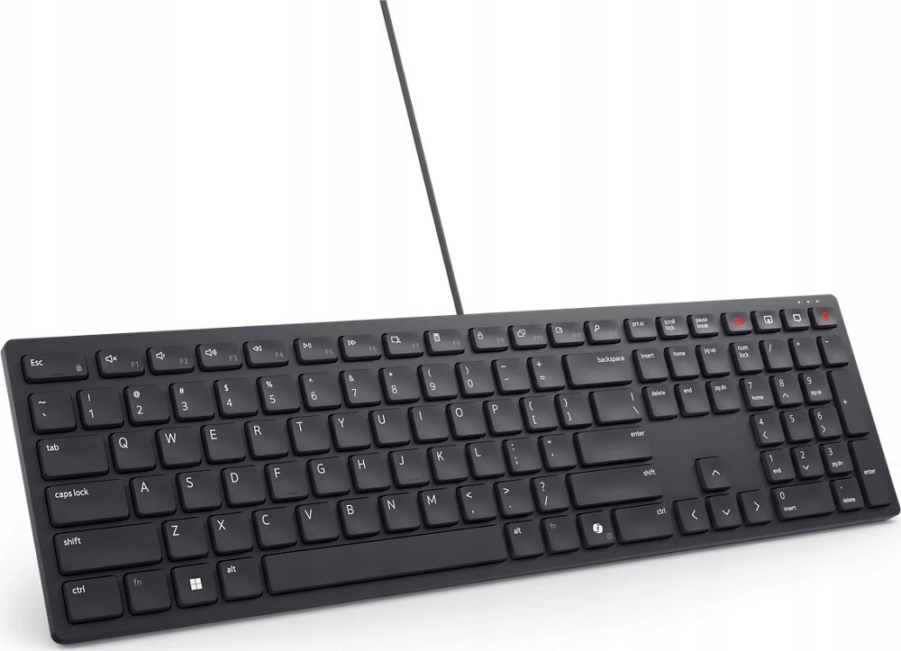 Tastierë Dell KB525C, me kabllo USB C, numerike, e zezë
