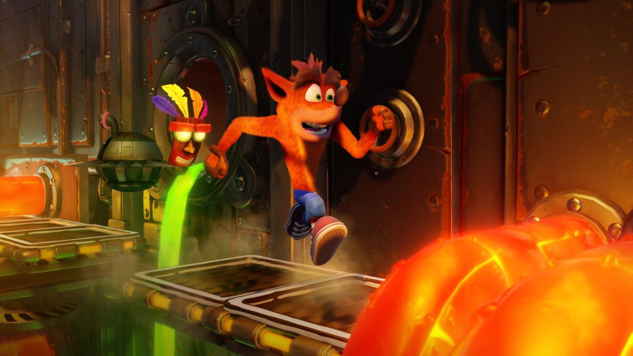 Lojë PS4 Crash Bandicoot N. Sane Trilogy, platformë, version evropian