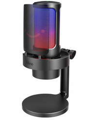 Mikrofon kondensator Fifine A8, USB, RGB, i zi