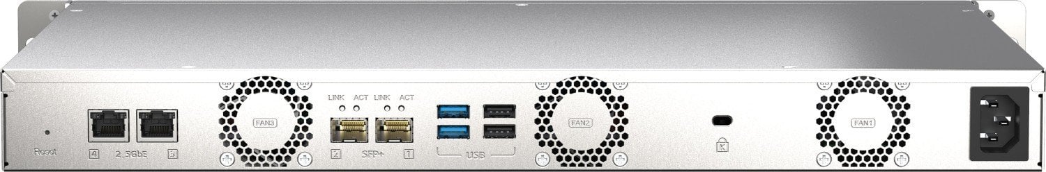 Server NAS QNAP TS-435XeU-4G, 4 slote, 4GB DDR4, rack