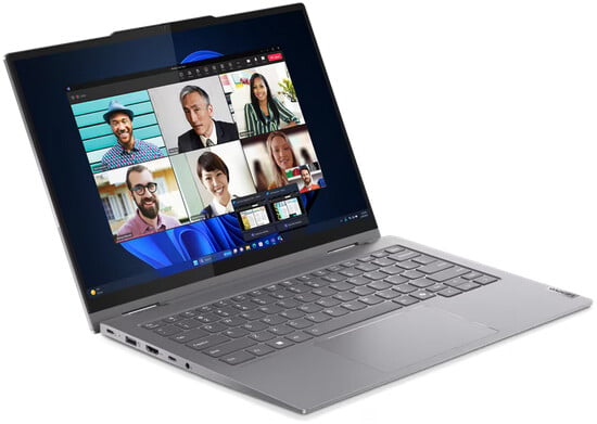 Лаптоп Lenovo ThinkBook 14 2-in-1 G4 IML, 14", Intel Core Ultra 7 155U, 32GB RAM, 1TB SSD, Intel Arc, Сив