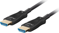 Kabllo HDMI Lanberg CA-HDMI-30FB-0500-BK, aktiv optik, 50m, e zezë