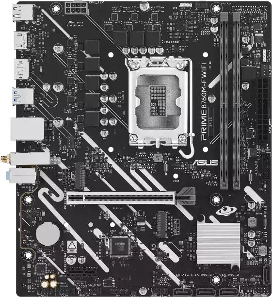 Motherboard ASUS Prime B760M F WIFI, Intel B760 LGA1700, DDR5, Micro ATX