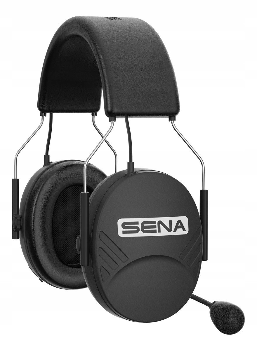 Kufje mbrojtëse Bluetooth Sena Tufftalk Lite, interkom 0.8 km, reduktim zhurme 21 dB, të zeza