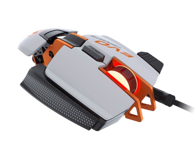 Maus gaming Cougar 700M Evo eSPORTS, 16000 dpi, RGB, i bardhë