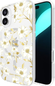 Mbulesë telefoni Kate Spade New York Sunshine Floral MagSafe, për iPhone 16, transparente, me lule