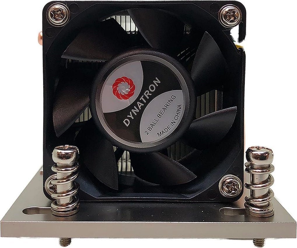Ftohës procesori Inter-Tech A-38, ventilator 6 cm, radiator kompakt, i zi