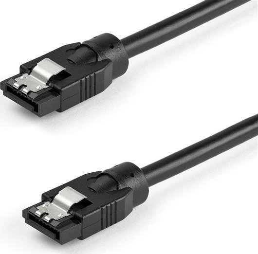 Kabllo SATA StarTech.com Round, 0.6 m, 6 Gb/s, e kuqe