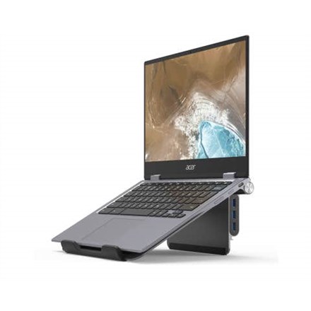 Qendër notebook Acer 5 në 1, USB Type C, HDMI, argjendtë