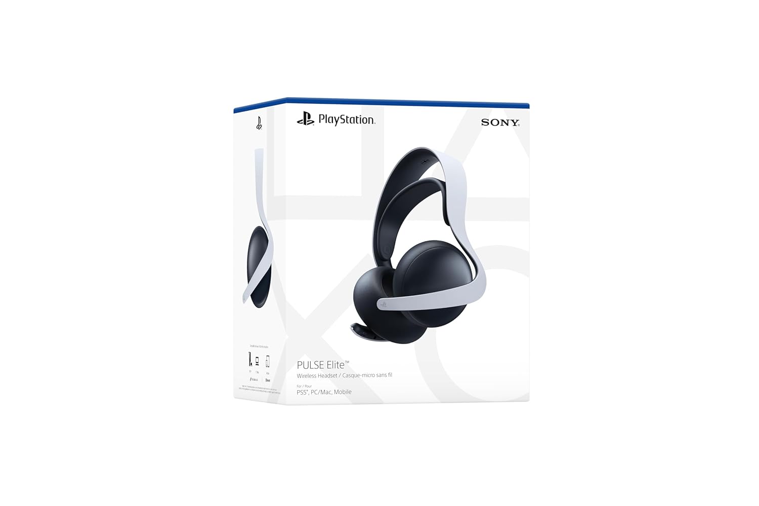 [OUTLET] Kufje Sony PlayStation PULSE Elite, të zeza/bardha