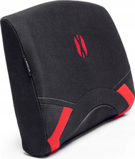 Jastëk lumbal Diablo Chairs për Diablo X Starter, shkumë memory, zi e kuqe