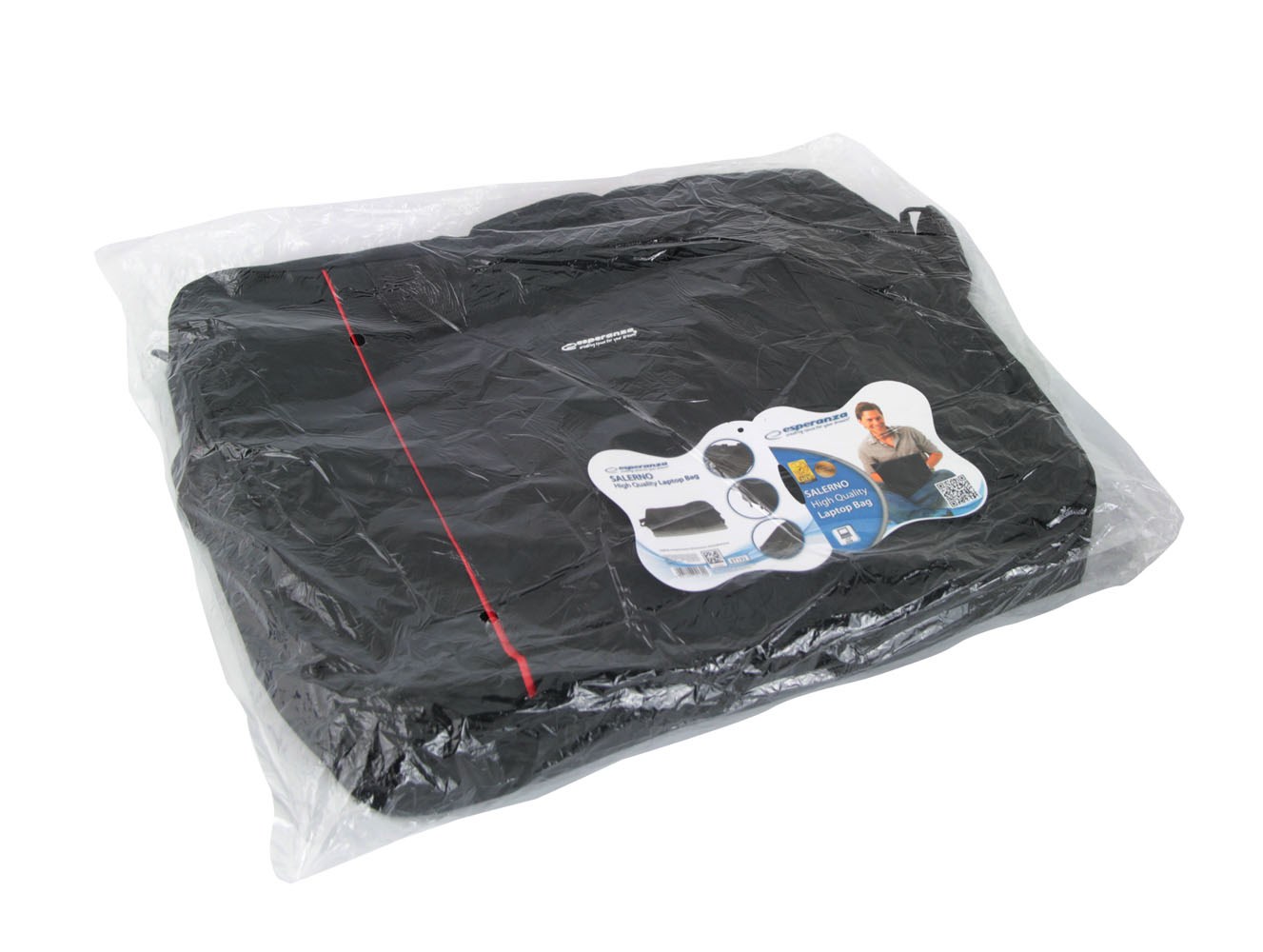 Çantë dore për laptop Esperanza ET192, 15.6", e zezë