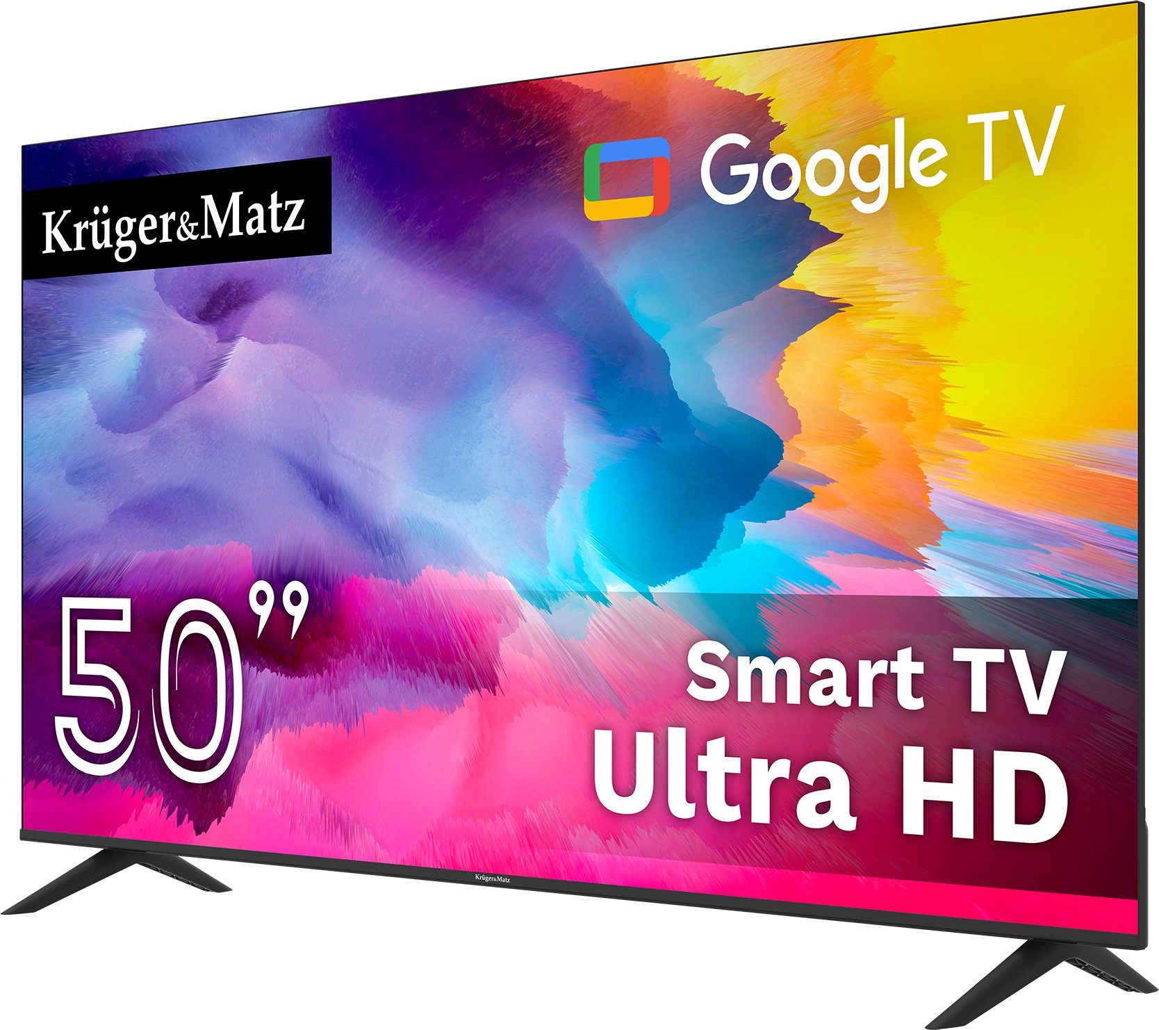 Televizor Kruger &amp; Matz KM0250UHD G, 50", 4K UHD, Smart TV