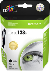 Ngjyrë printimi TB TBB-LC123B / LC123, e zezë
