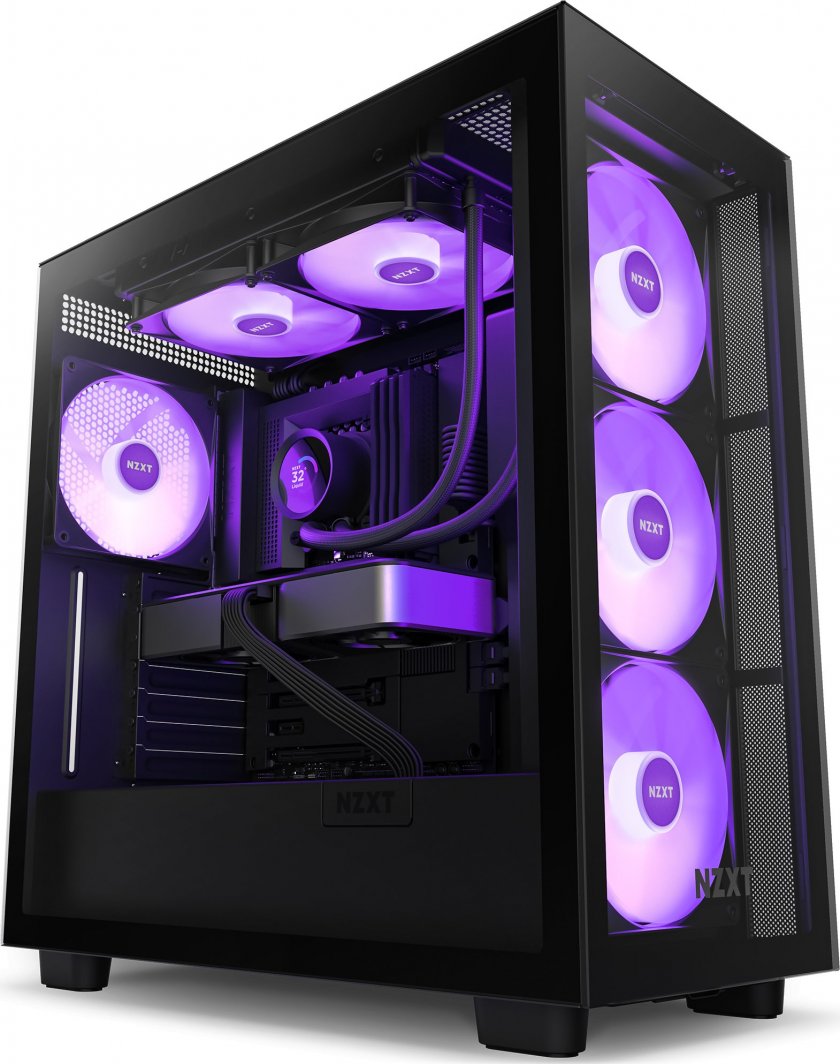 Ftohës NZXT Kraken 280 RGB, i zi