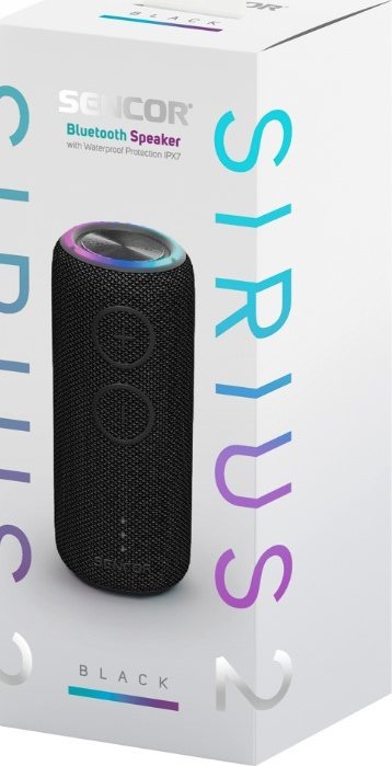 Altoparlant Bluetooth Sencor SIRIUS 2, 20W, IPX7, i zi
