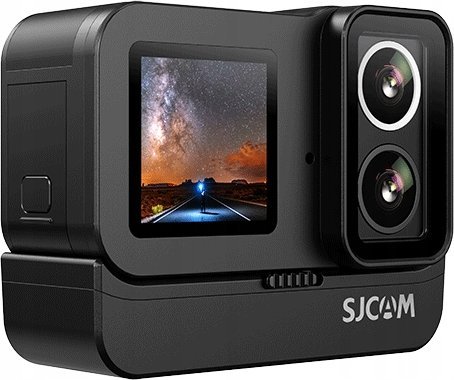 Kamerë sportive SJCAM SJ20 Dual Lens, 4K Ultra HD, EIS, e zezë