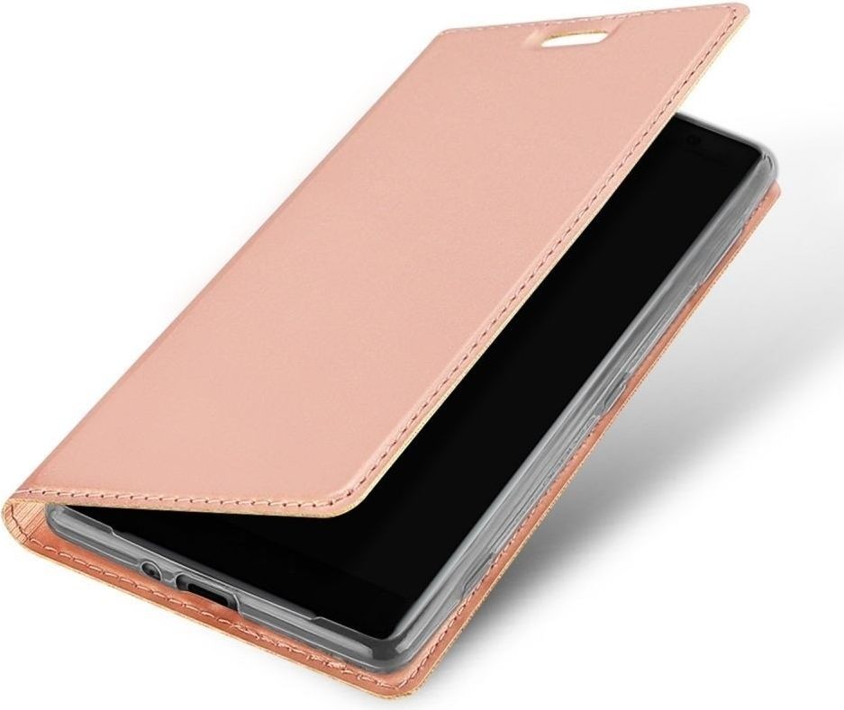 Këllëf telefoni Dux Ducis Slim Flip Wallet, për Honor 8X View 10 Lite, rozë
