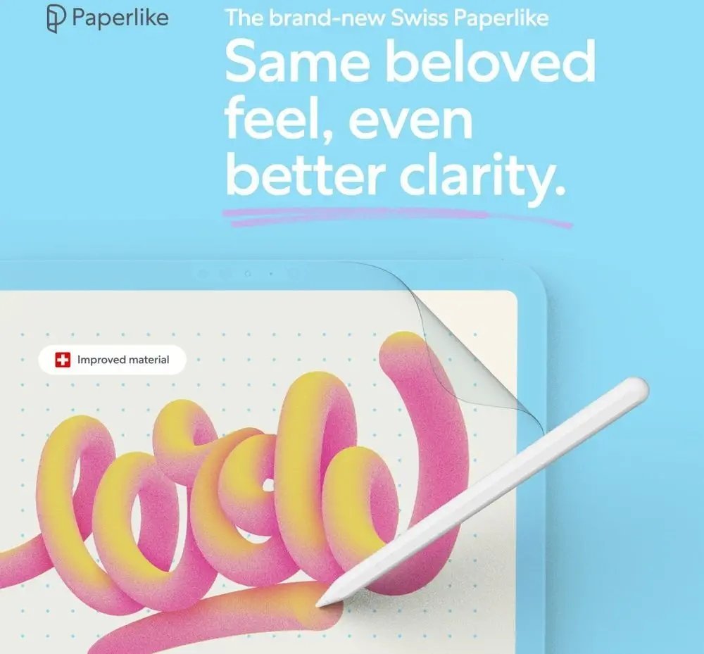 Mbrojtëse ekrani Paperlike për iPad 10.2", set 2 copë, transparente