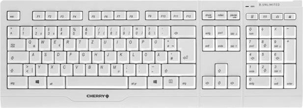 Set tastierë dhe maus CHERRY B.UNLIMITED 3.0, wireless RF, layout gjerman, gri