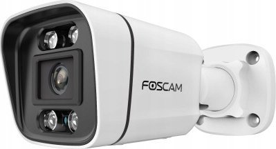 Kamerë sigurie Foscam V5EP, 5MP, PoE, night vision, e bardhë
