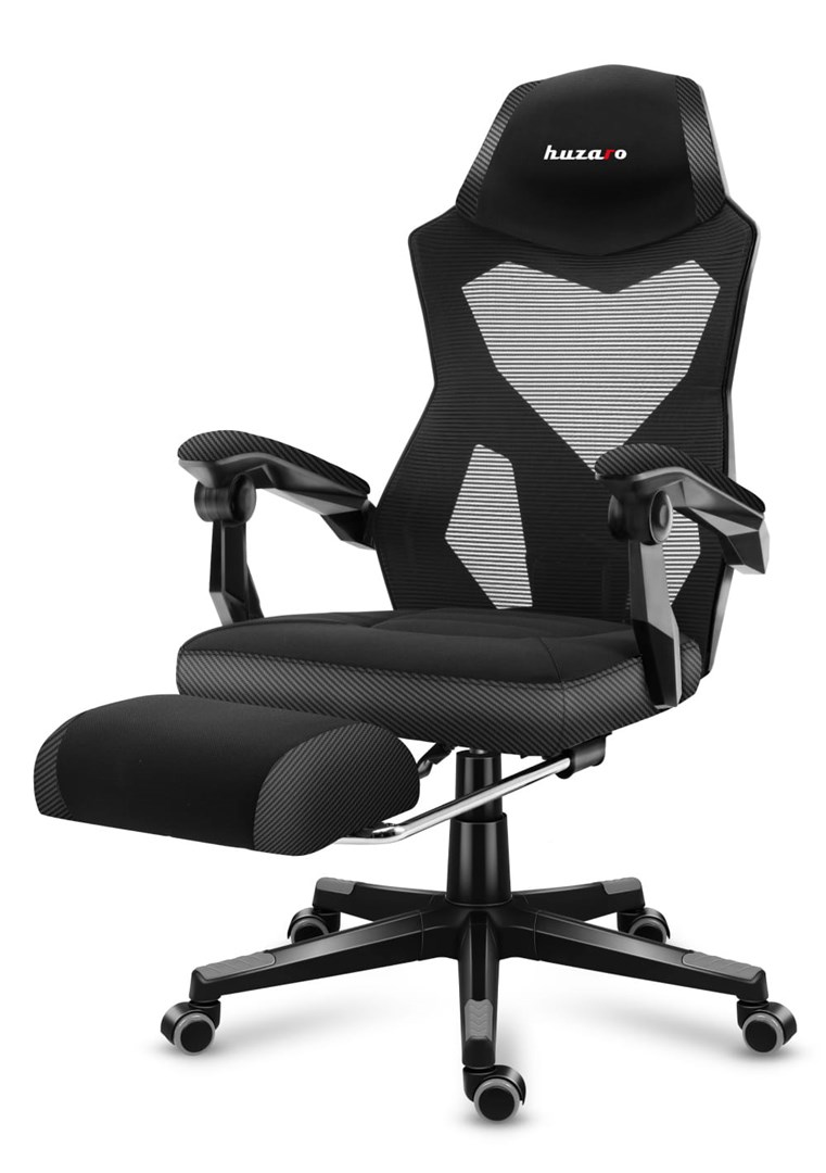 Karrige lojërash Huzaro Combat 3.0, 140 kg, e zezë