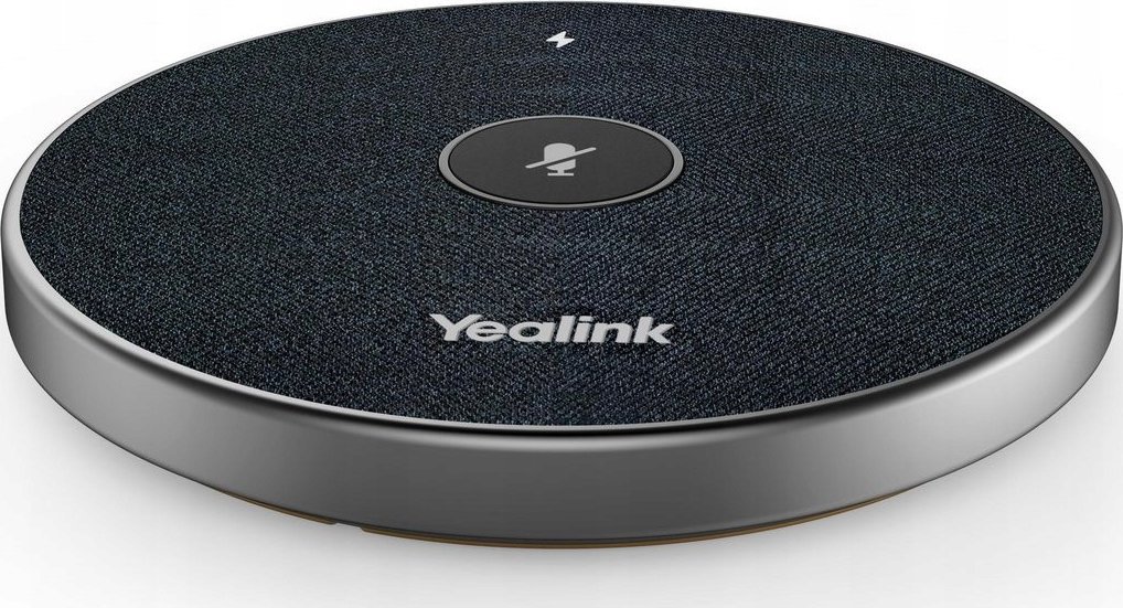 Mikrofon wireless Yealink VCM36-W, Optima HD Voice, bazë karikimi, i zi