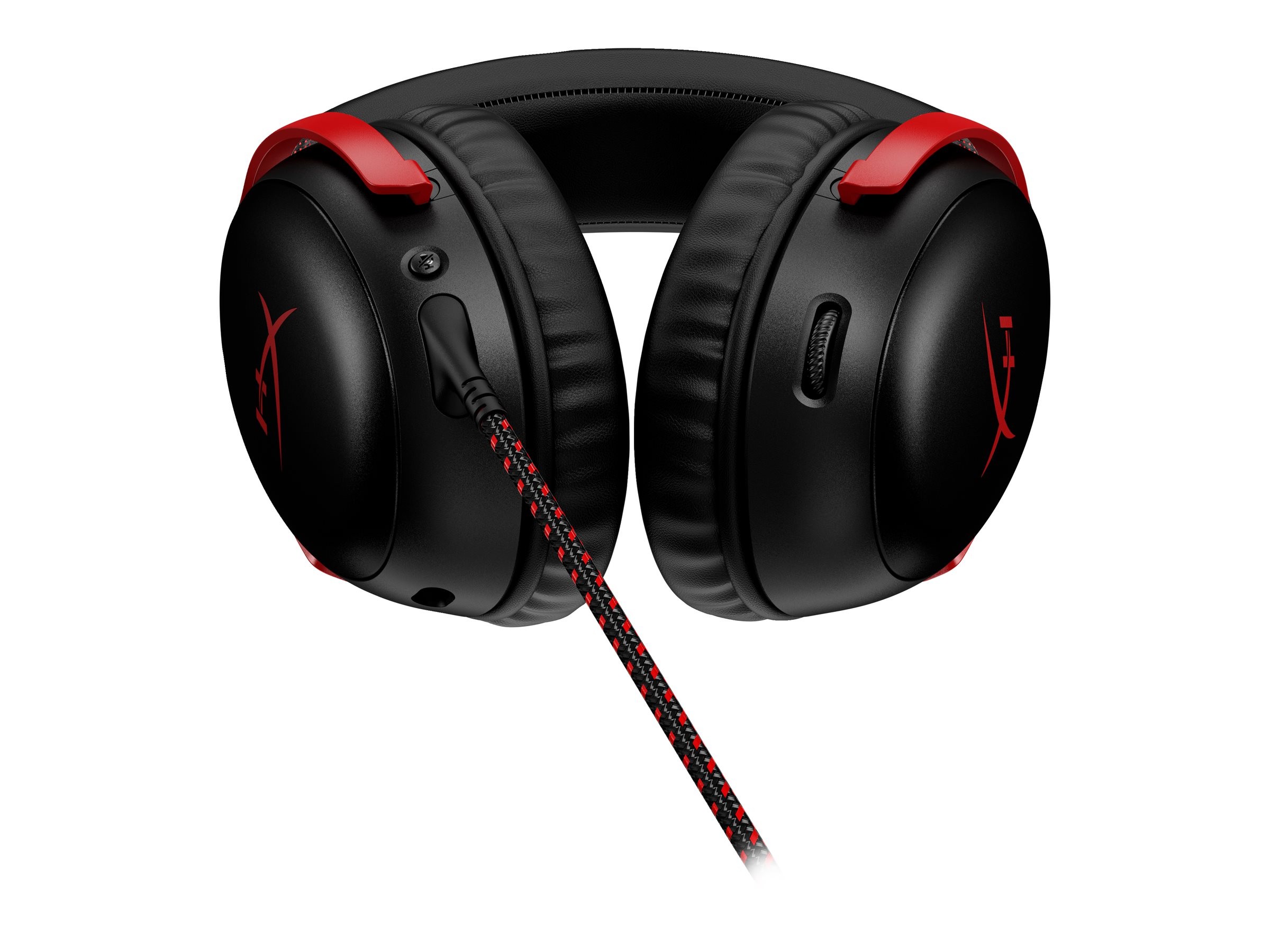 Kufje HyperX Cloud III – USB, 3.5mm, të zeza/kuqe